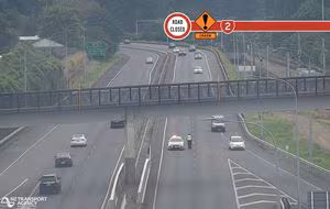 SH2 blocked southbound near Lower Hutt after motorcycle crash