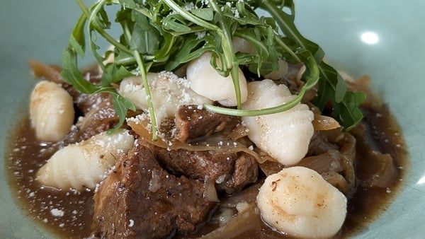 Paul's ragu of lamb and sticky onions with gnocchi: Today