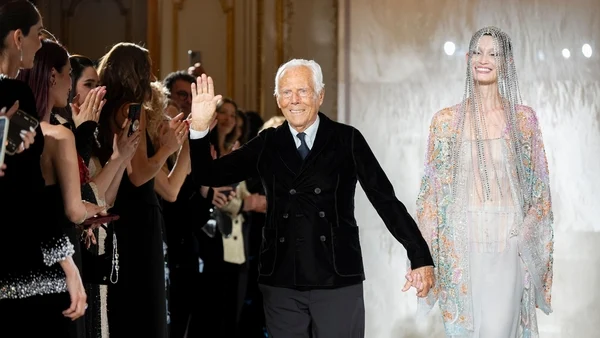 Armani Privé celebrates 20 years with a shimmering show in Paris