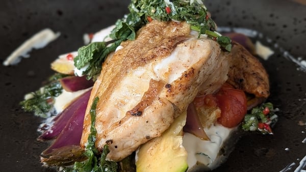 Trisha's chicken with chimichurri tray bake: Today
