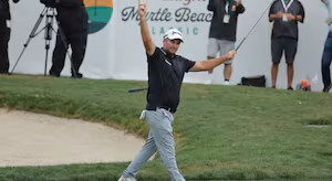 Ryan Fox chips in for stunning first PGA Tour event victory
