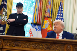 'In the Epstein files' - Musk's feud with Trump escalates