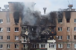 Four killed in Russian attacks on eastern Ukrainian city