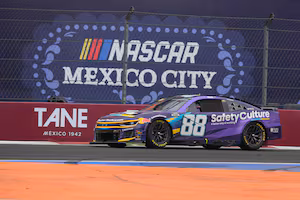 Van Gisbergen's emotional win in Mexico locks him into NASCAR playoffs
