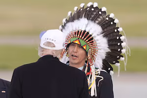 Canadian Indigenous leader on 'intense' conversation with Trump